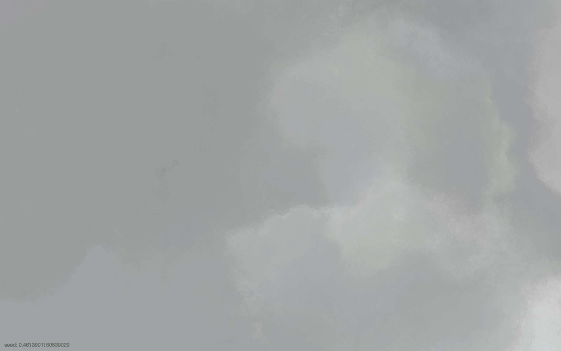 An image generated with p5js that I think looks like clouds.